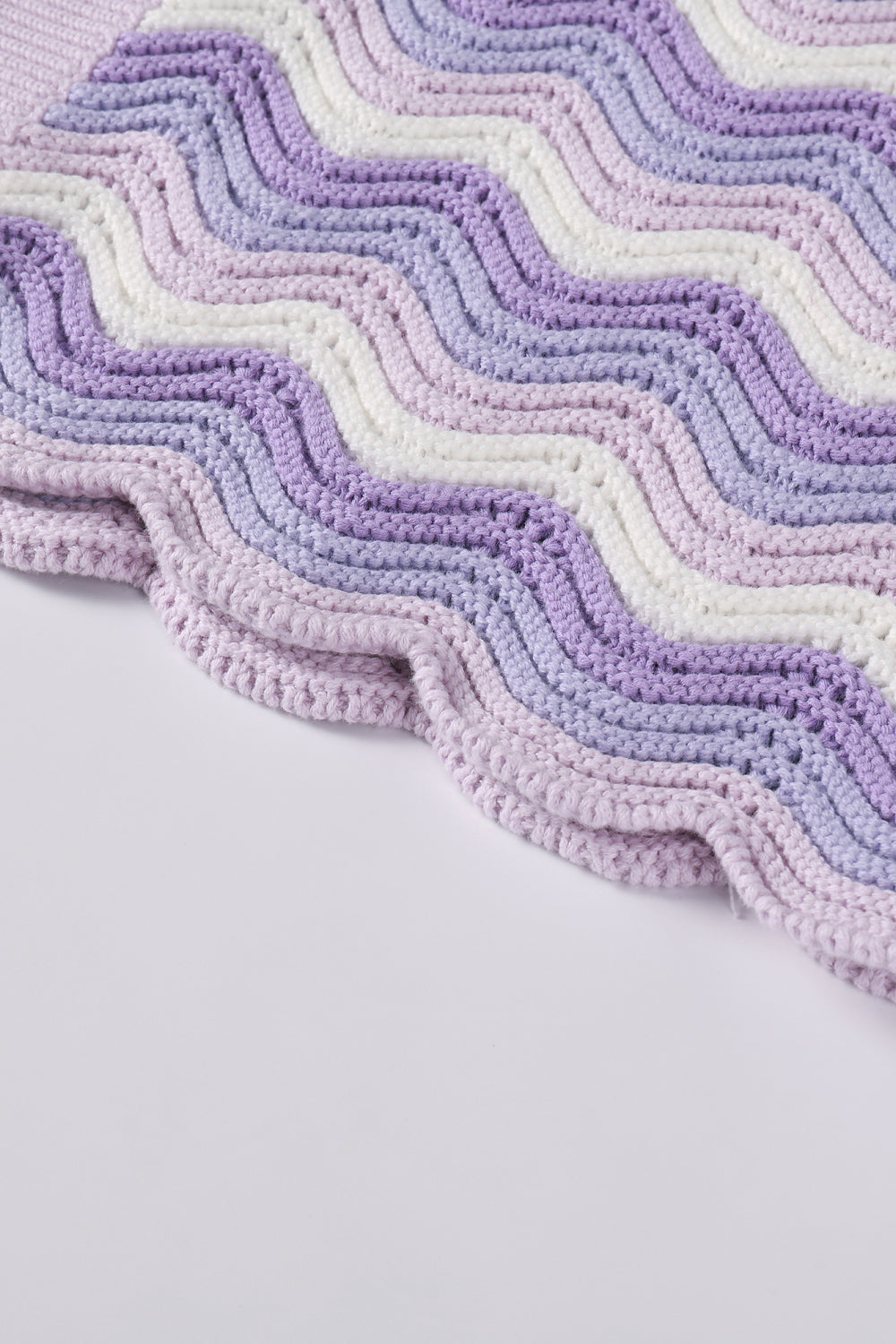 Lavender Gradient Button-Up