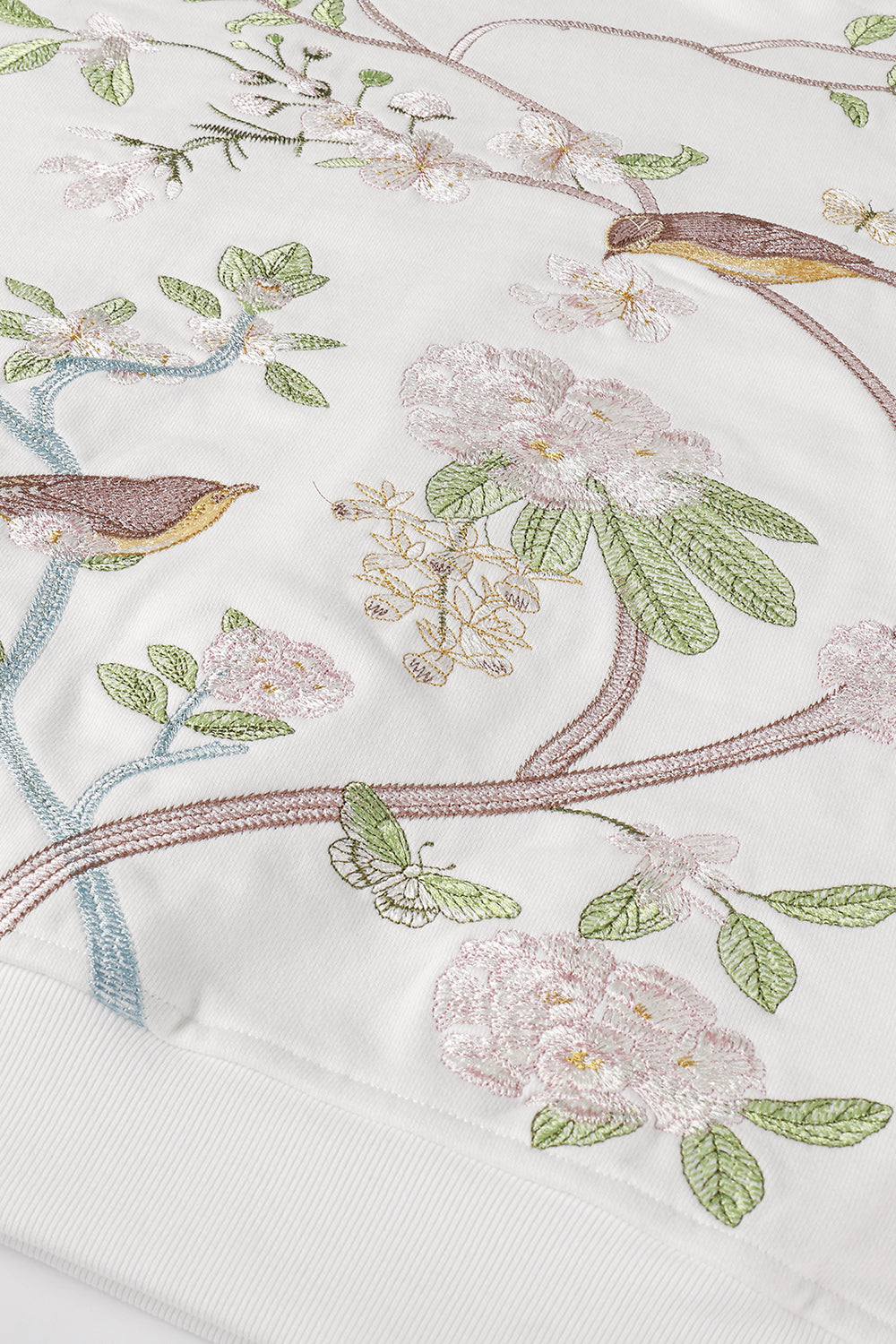 Songbird Embroidery Hoodie