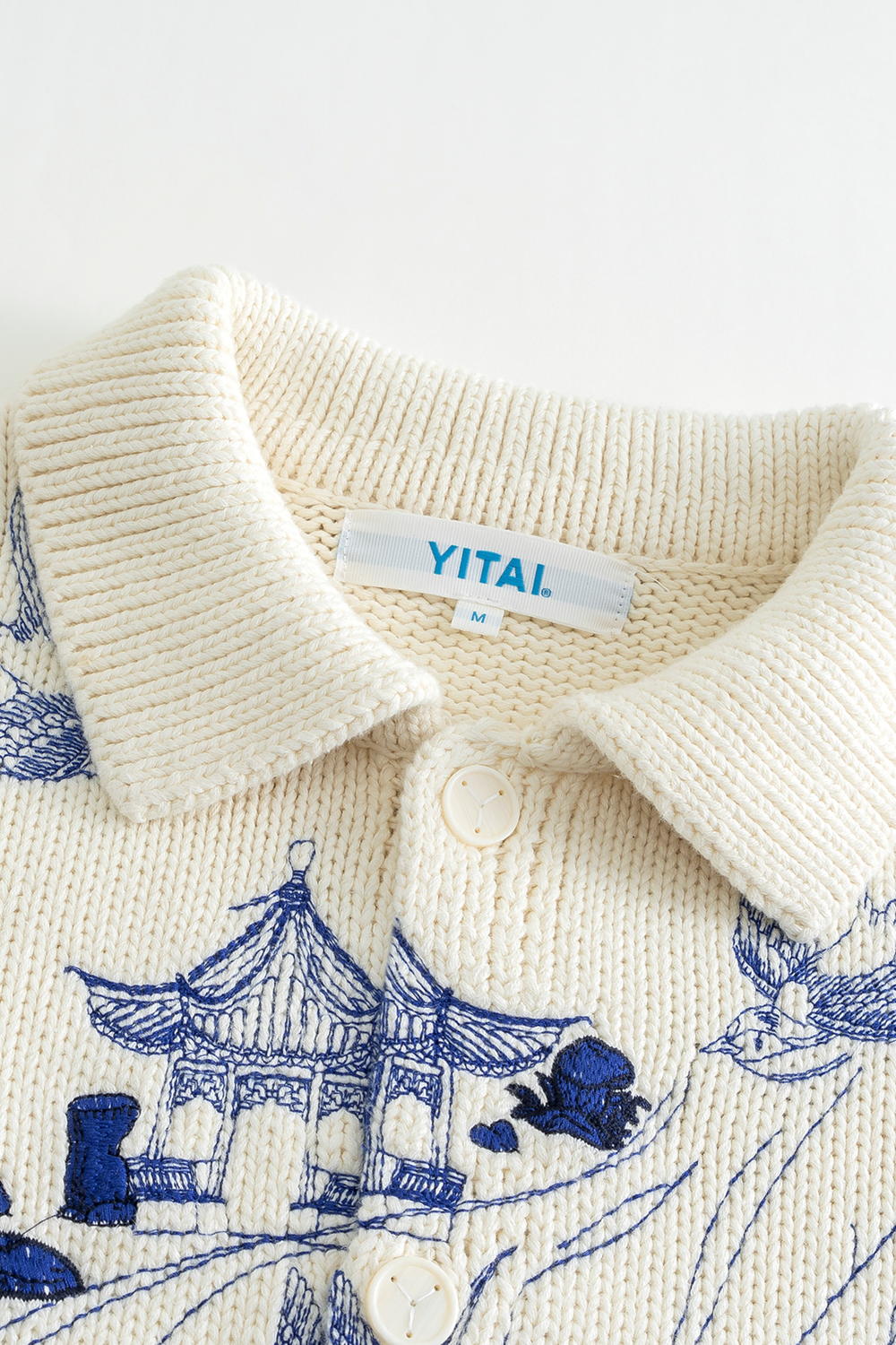 Fine China Embroidery Shirt