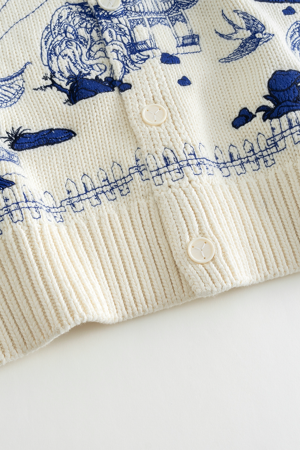 Fine China Embroidery Shirt