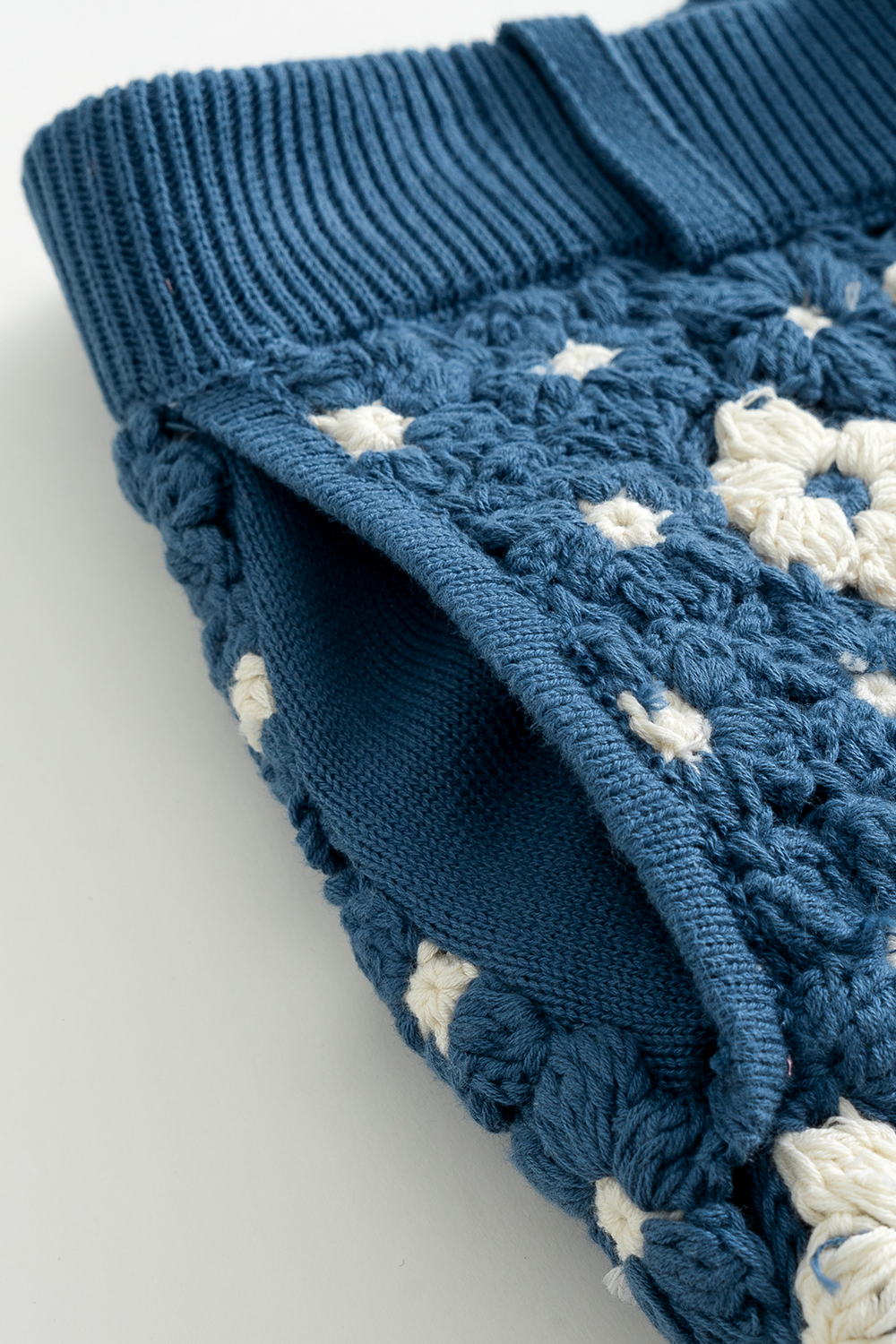 Hand Crocheted Flower Shorts