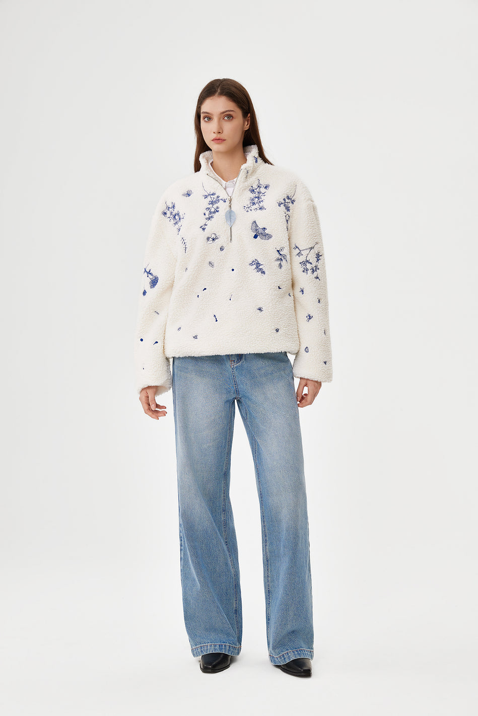 Fine China Sherpa Fleece