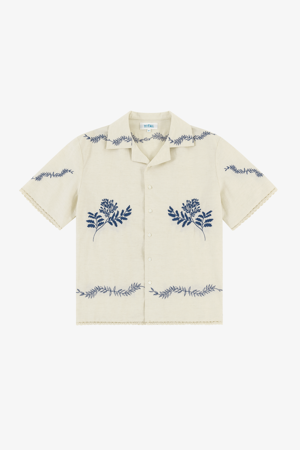 Blue Stitching Shirt