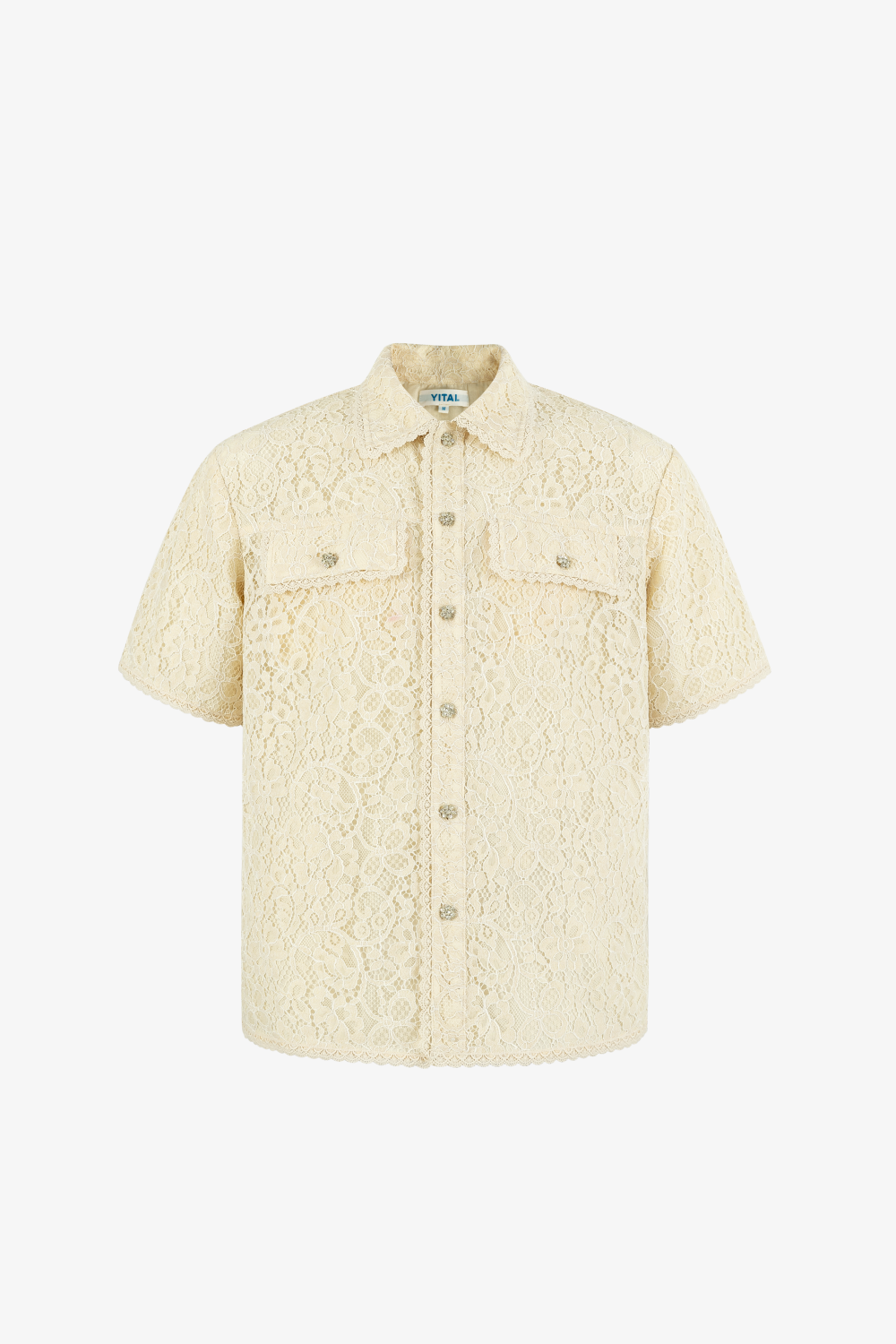 Cream Lace Shirt