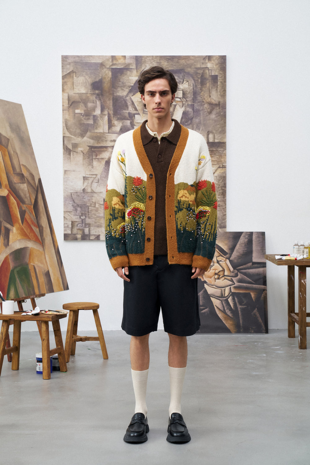 Embroidery Cardigan