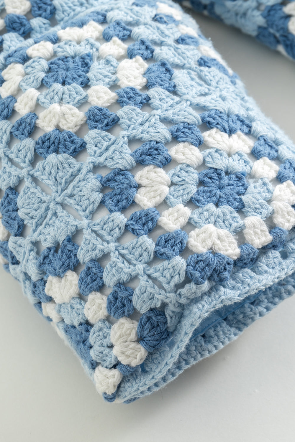Crochet Square Puffer