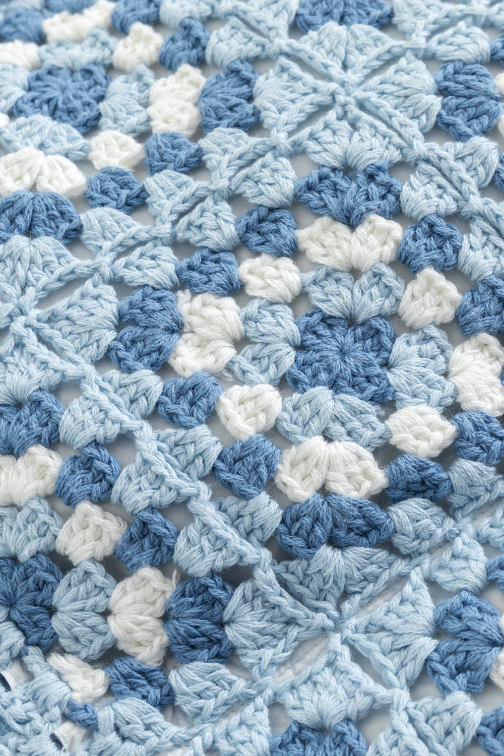 Crochet Square Puffer