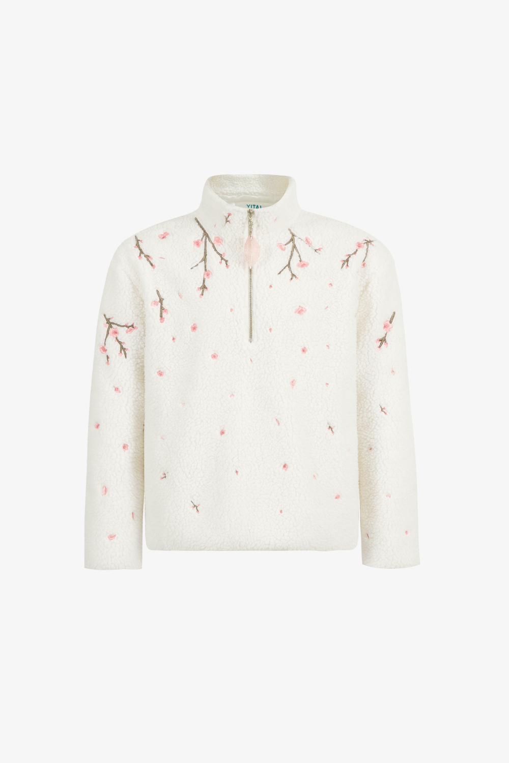 Sakura Embroidery Fleece