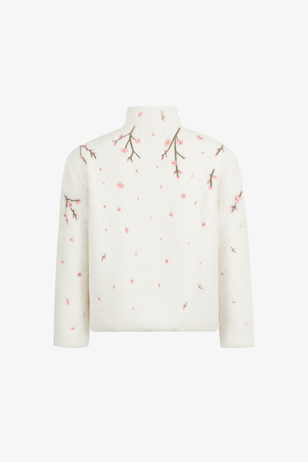 Sakura Embroidery Fleece
