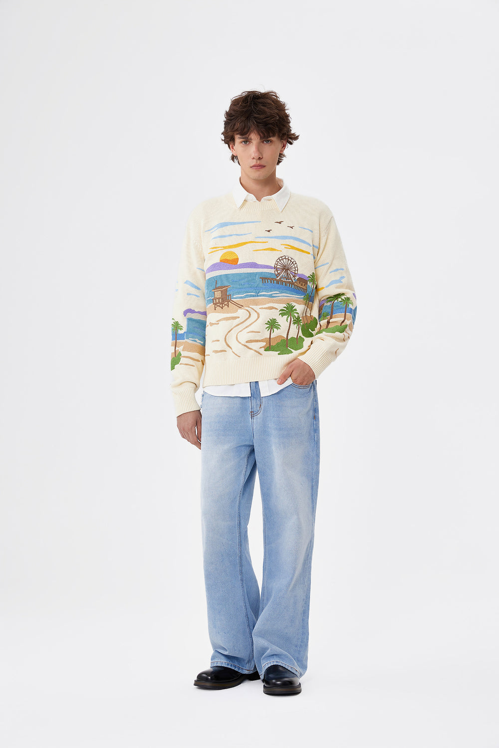 Santa Monica Pier Sweater