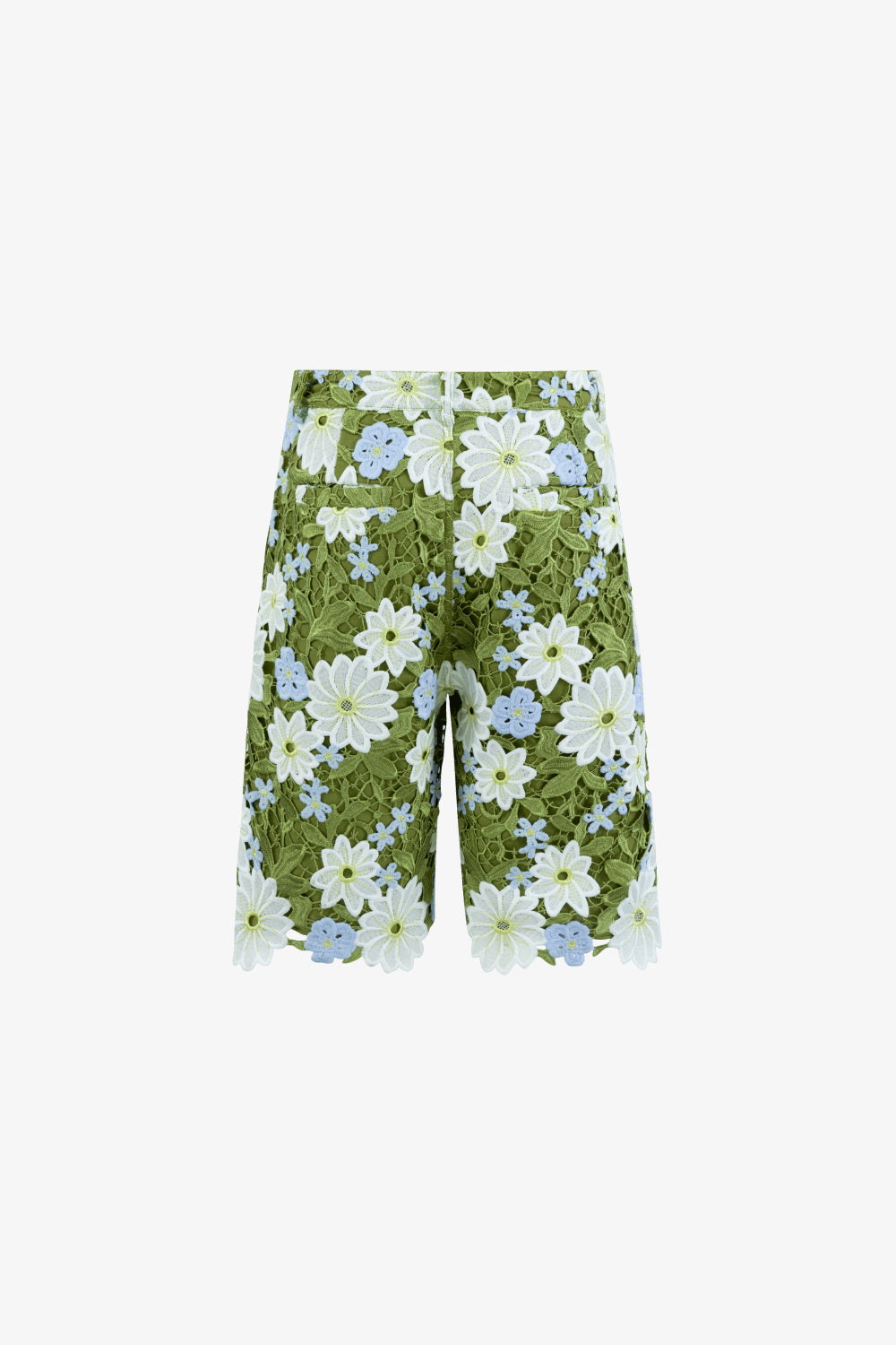Guipure Embroidery Shorts