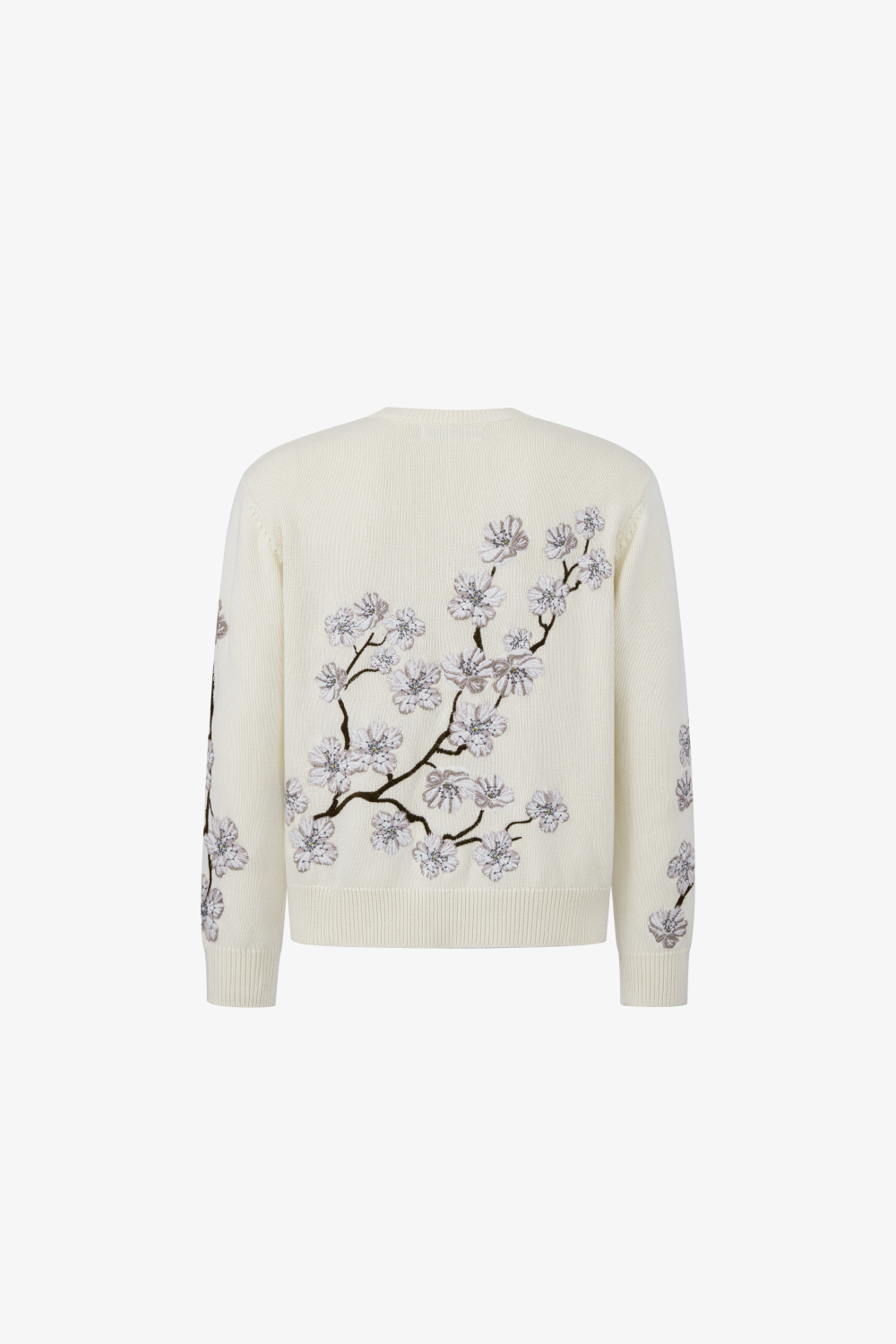 Magnolia Embroidered Knit Sweater