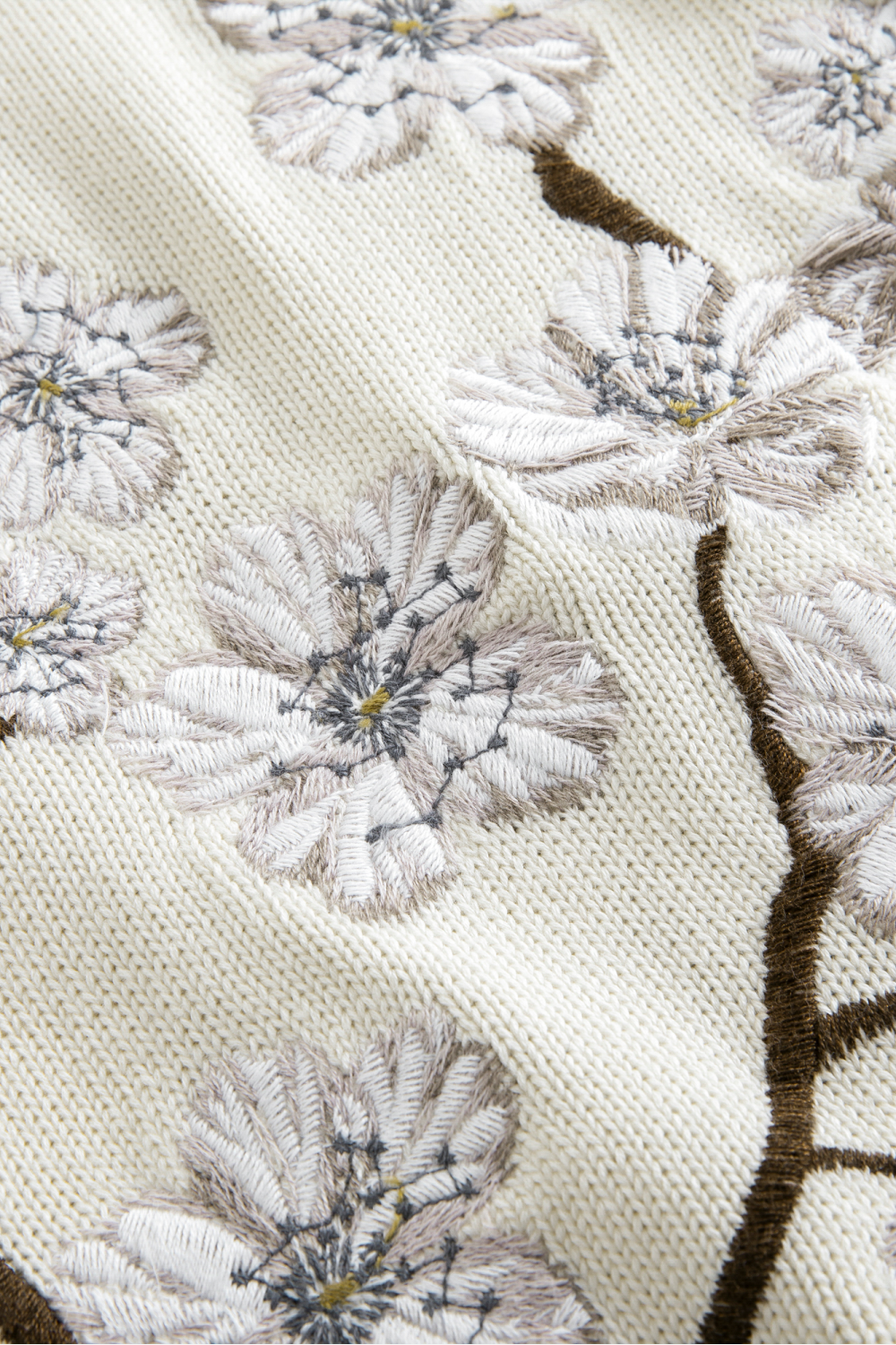 Magnolia Embroidered Knit Sweater