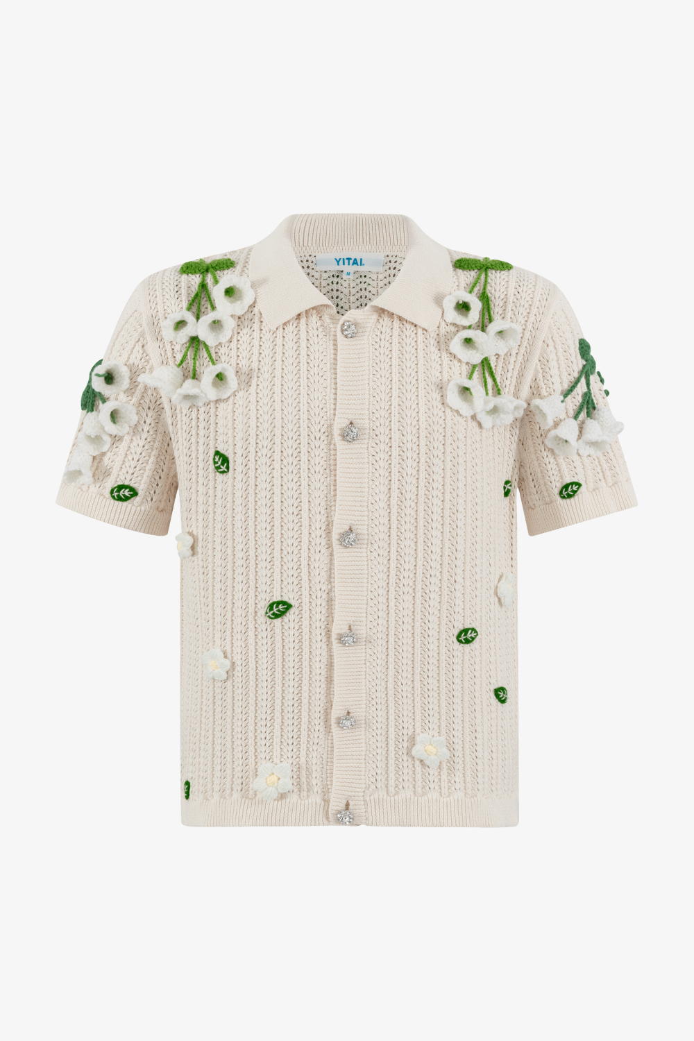 Lily of the Valley Crochet Shirt