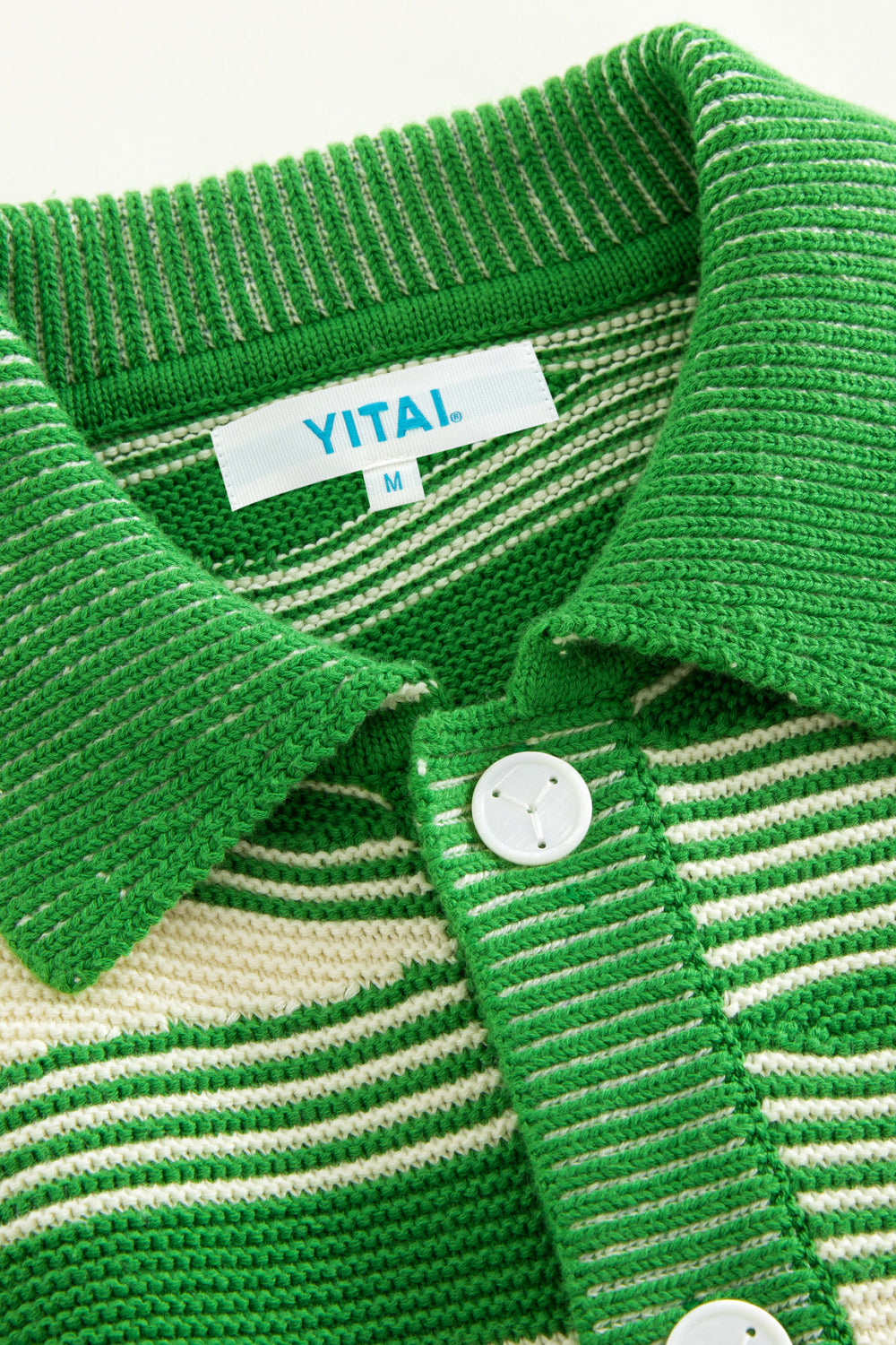 Verdant Wave Knit Shirt