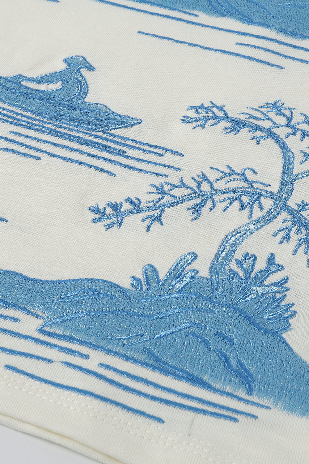 Landscape Embroidery Tee