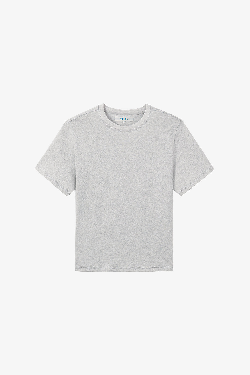 Wabi Cotton Slub Tee - Heather Grey