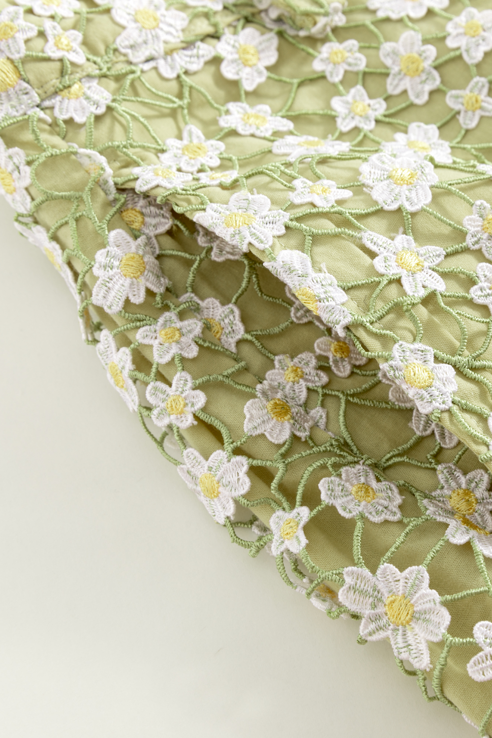 Daisy Bloom Guipure Shorts