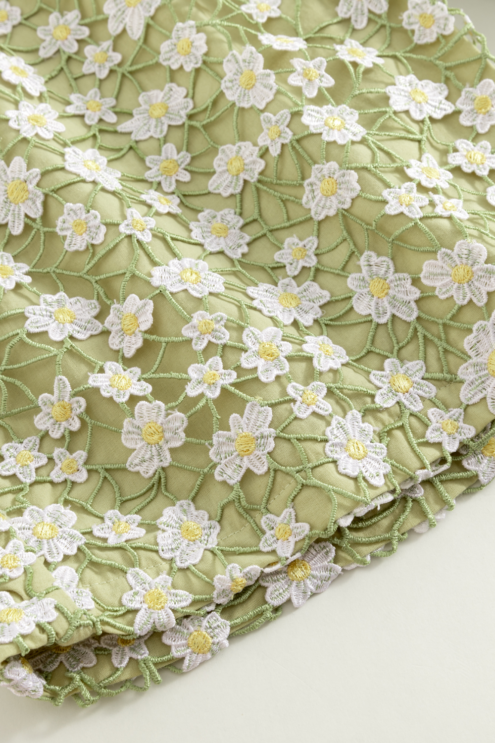 Daisy Bloom Guipure Shorts