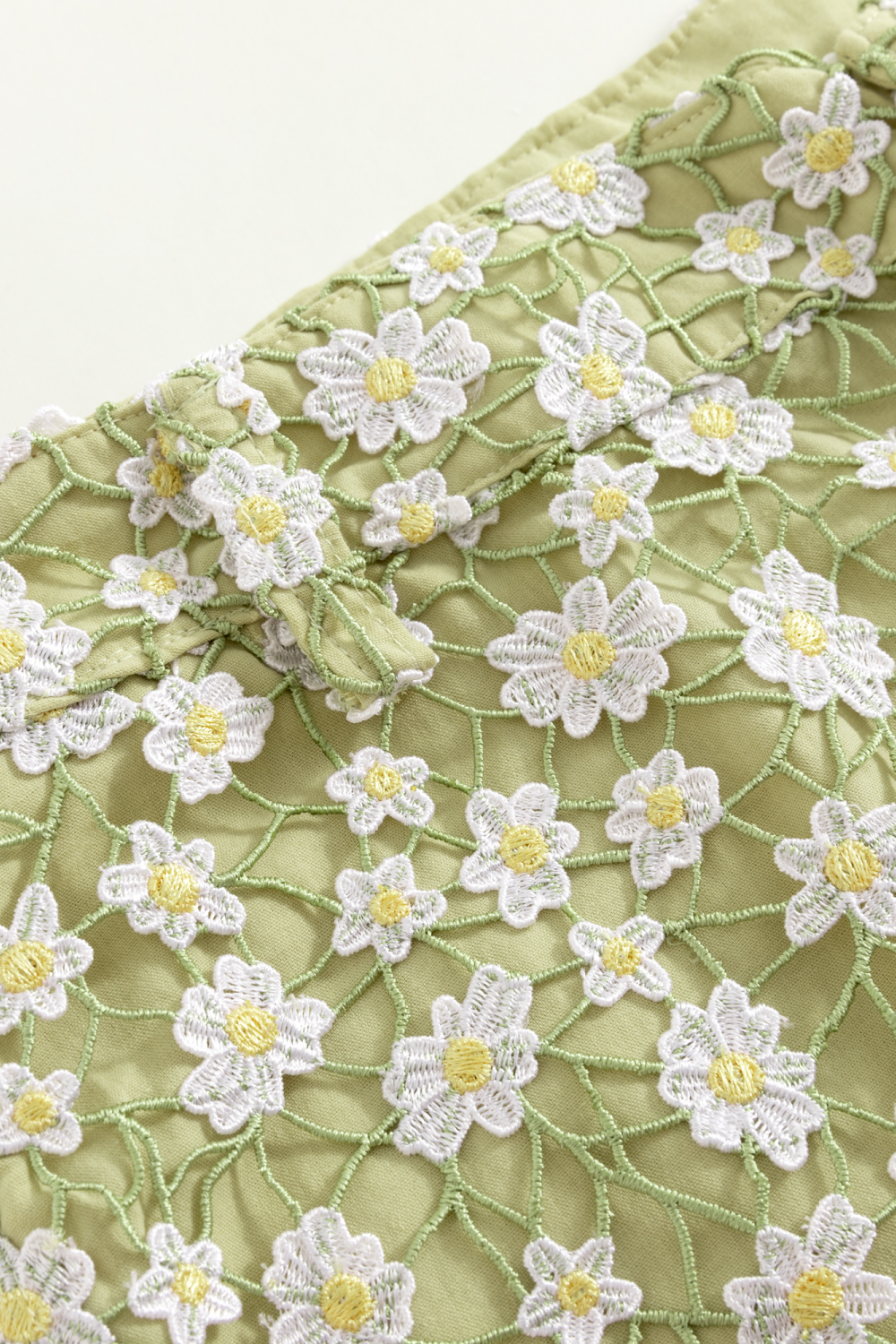 Daisy Bloom Guipure Shorts