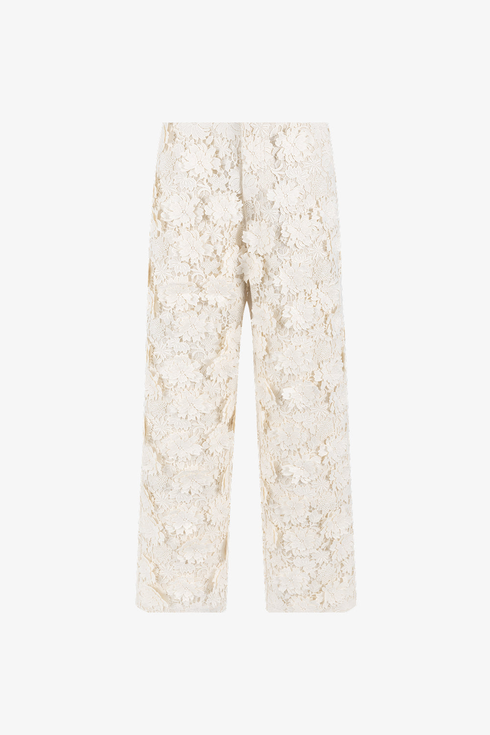 Floral Guipure Pants