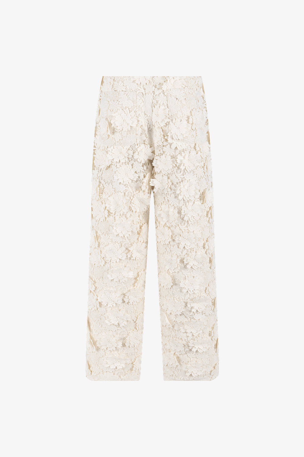 Floral Guipure Pants