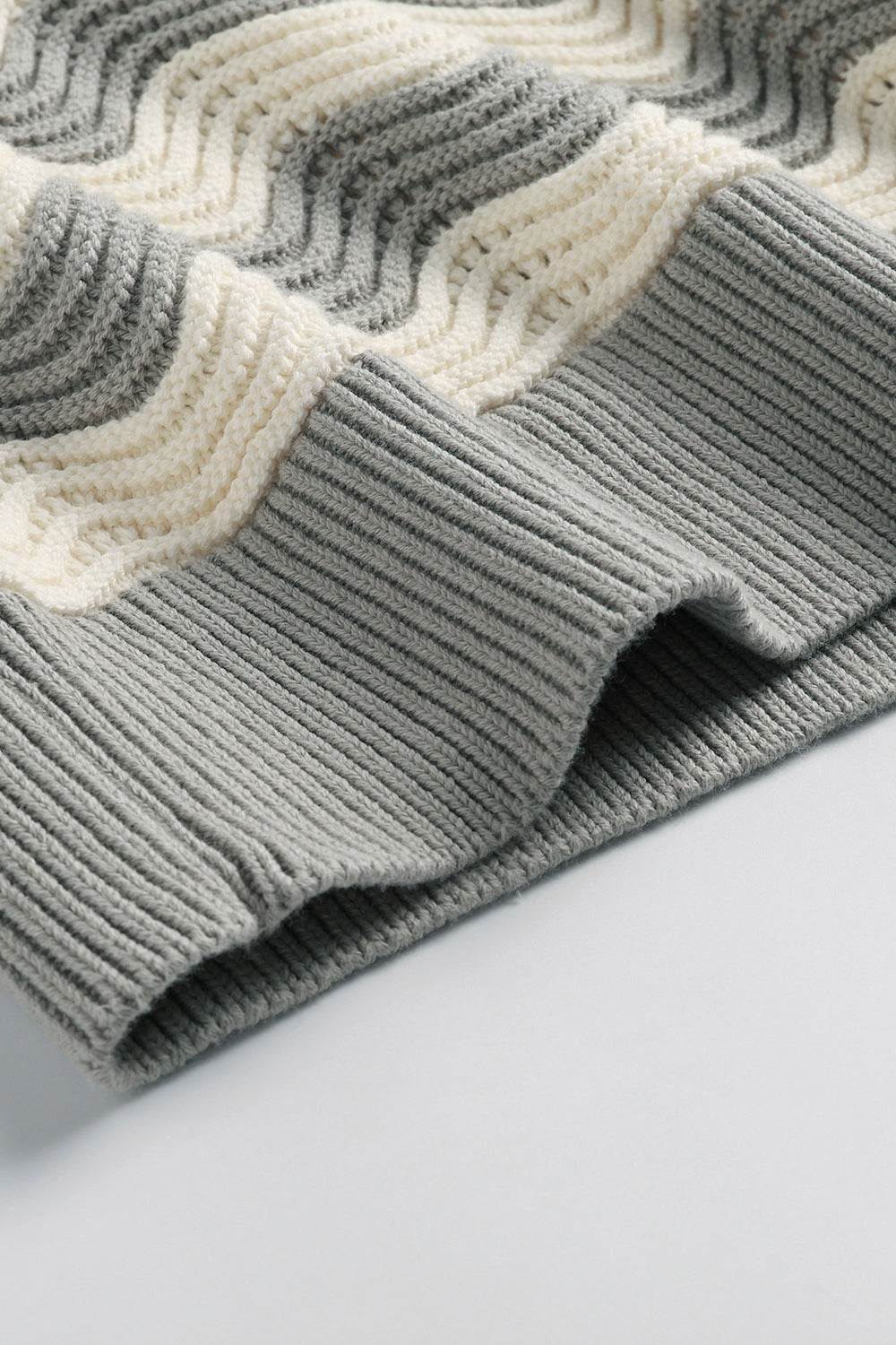 Grey Shale Stitch Hoodie