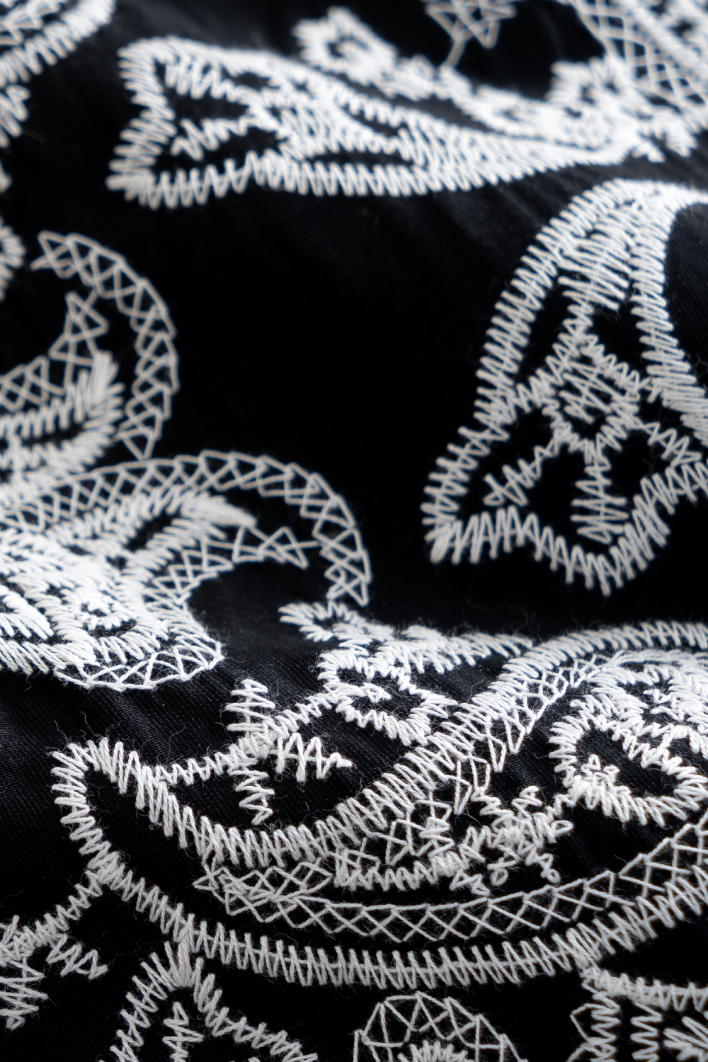 Paisley Embroidery Shirt