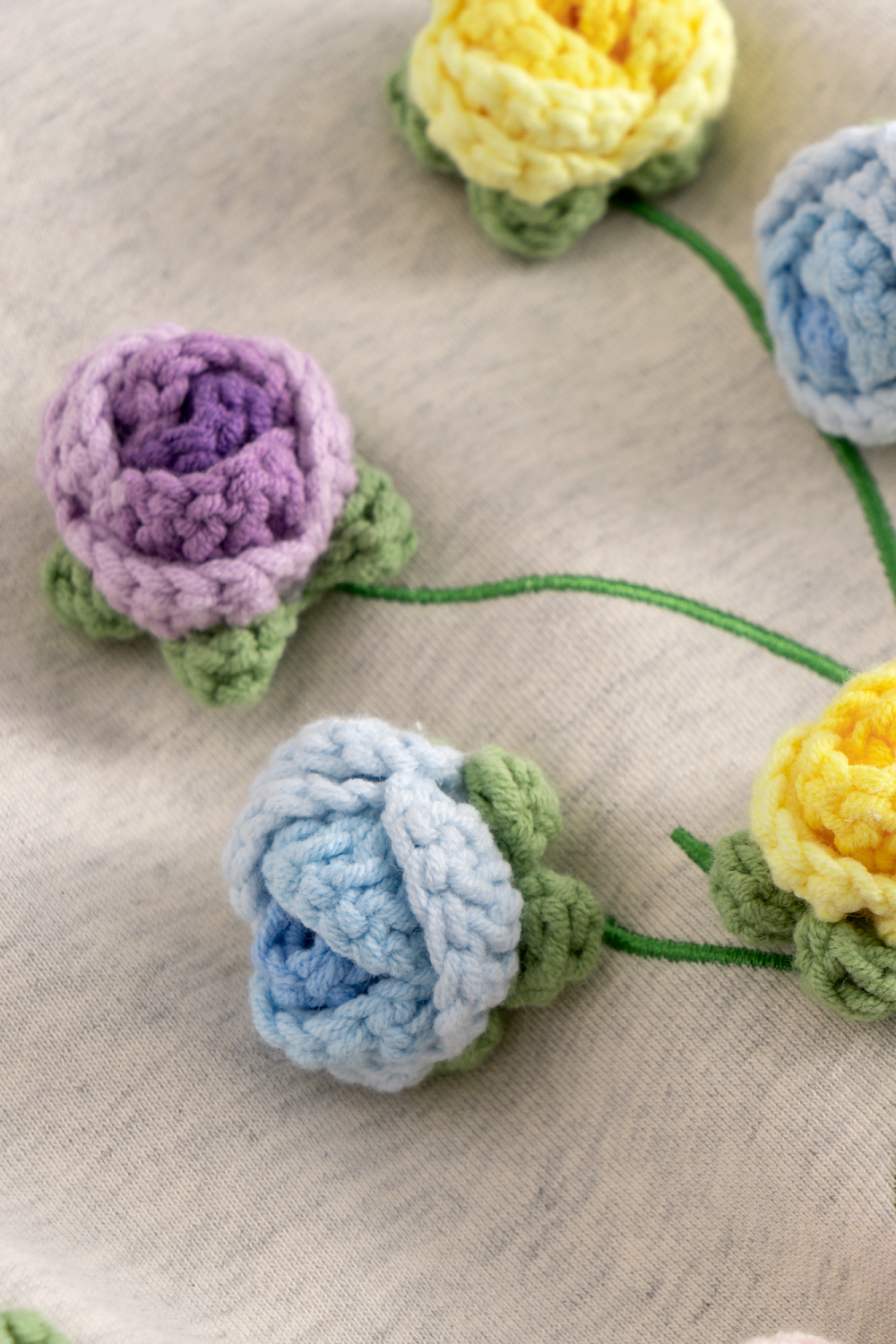 Crochet Applique Hoodie