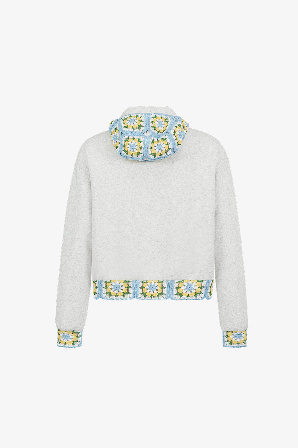 Hand Crocheted Square Hoodie