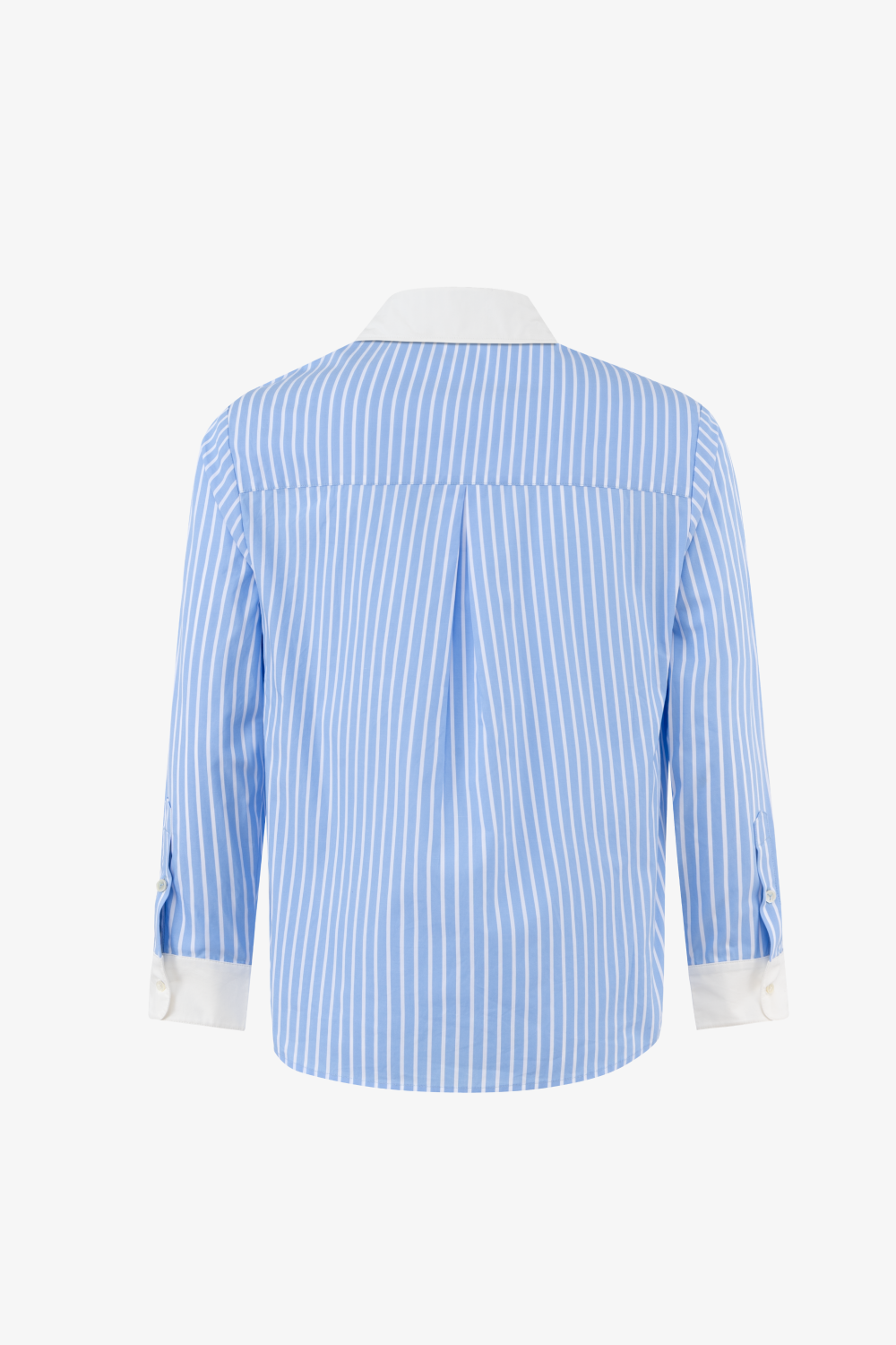 Vertical Stripe Button-Up