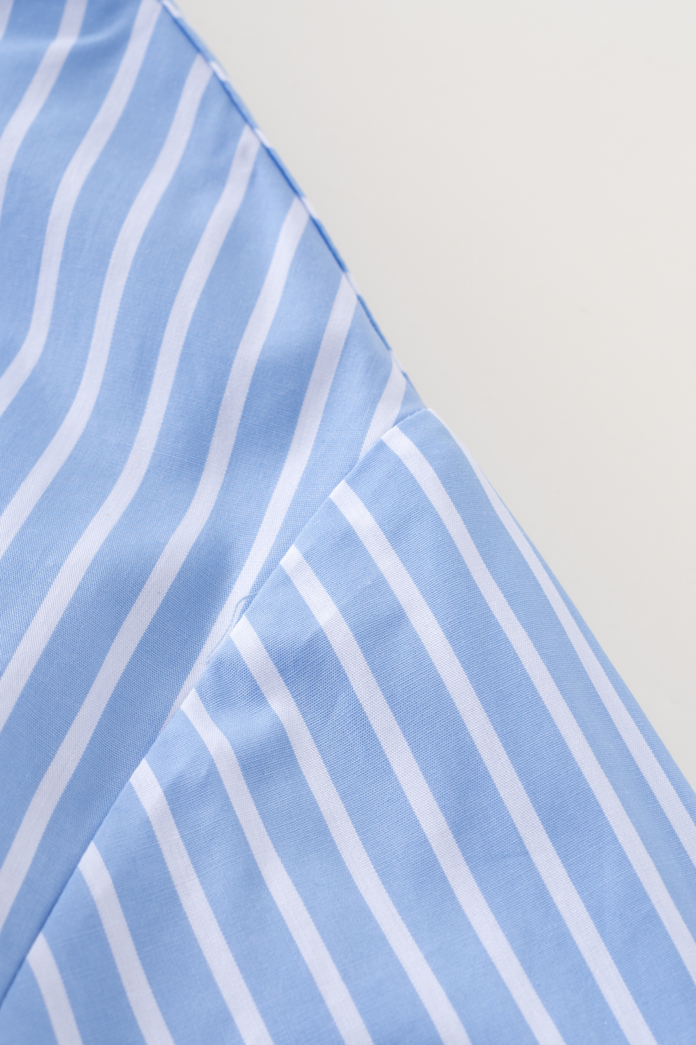 Vertical Stripe Button-Up