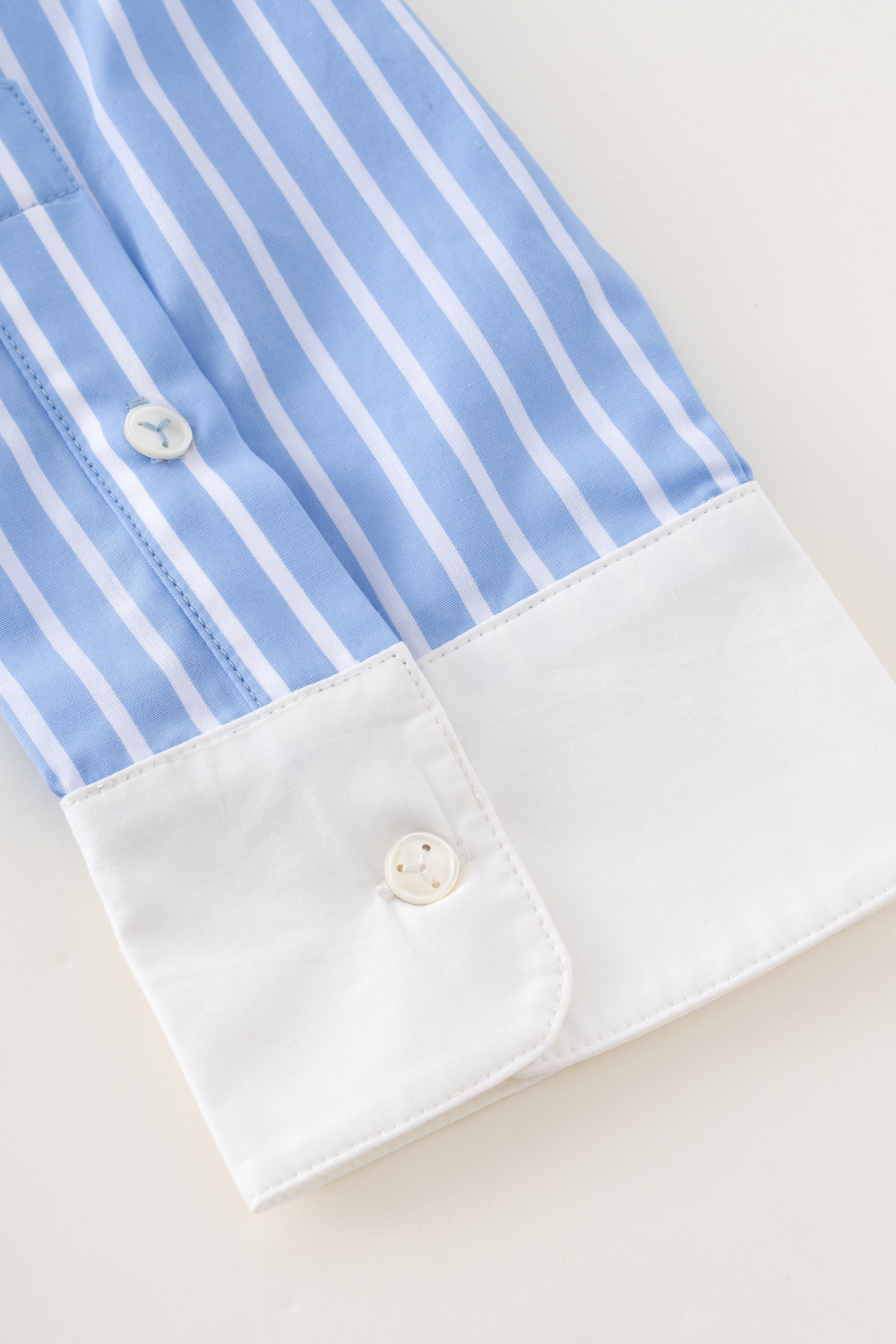 Vertical Stripe Button-Up