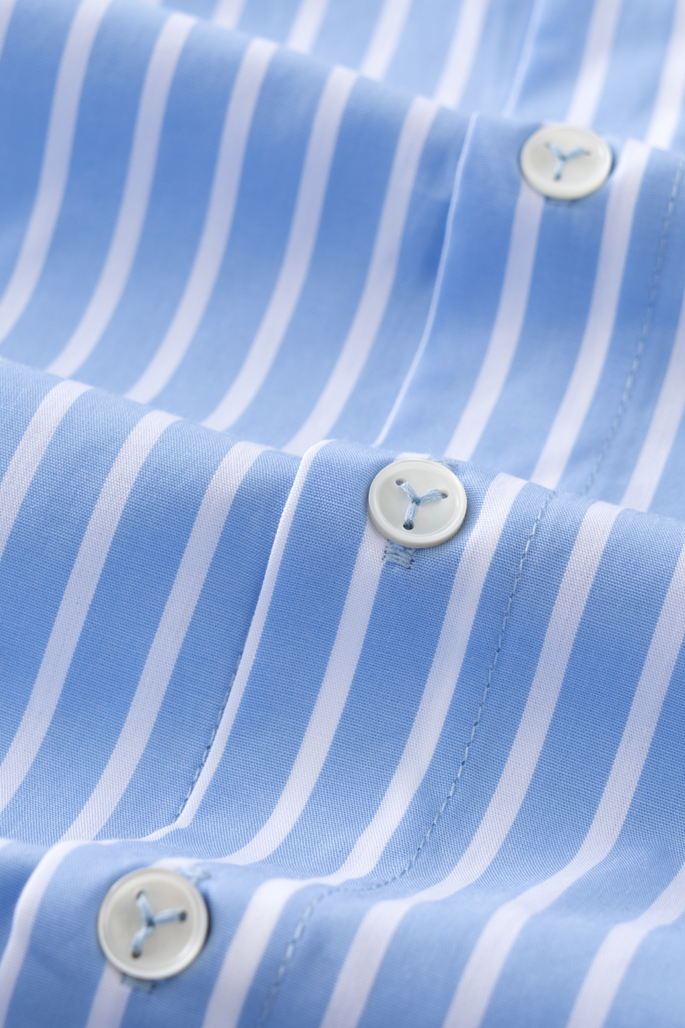 Vertical Stripe Button-Up