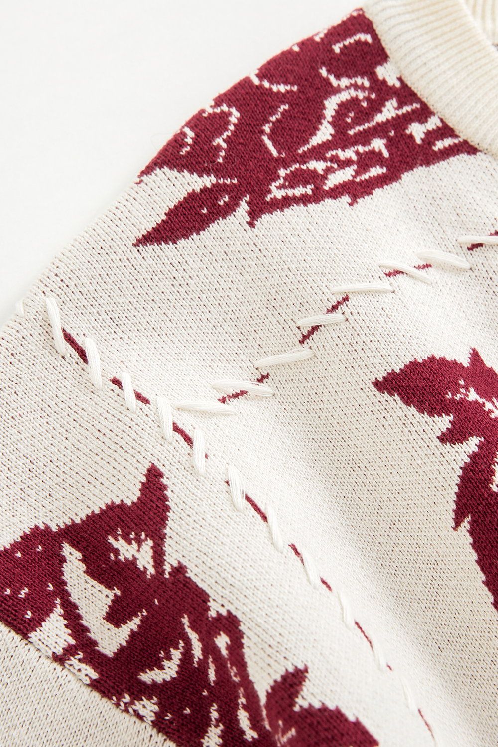 Folk Garden Knit Sweater