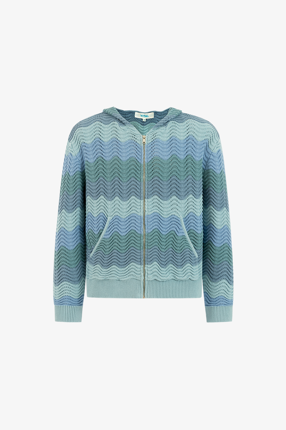 Ocean Drift Knit Hoodie