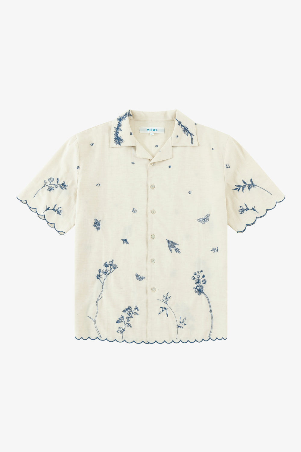 Chinoiserie Button-Up
