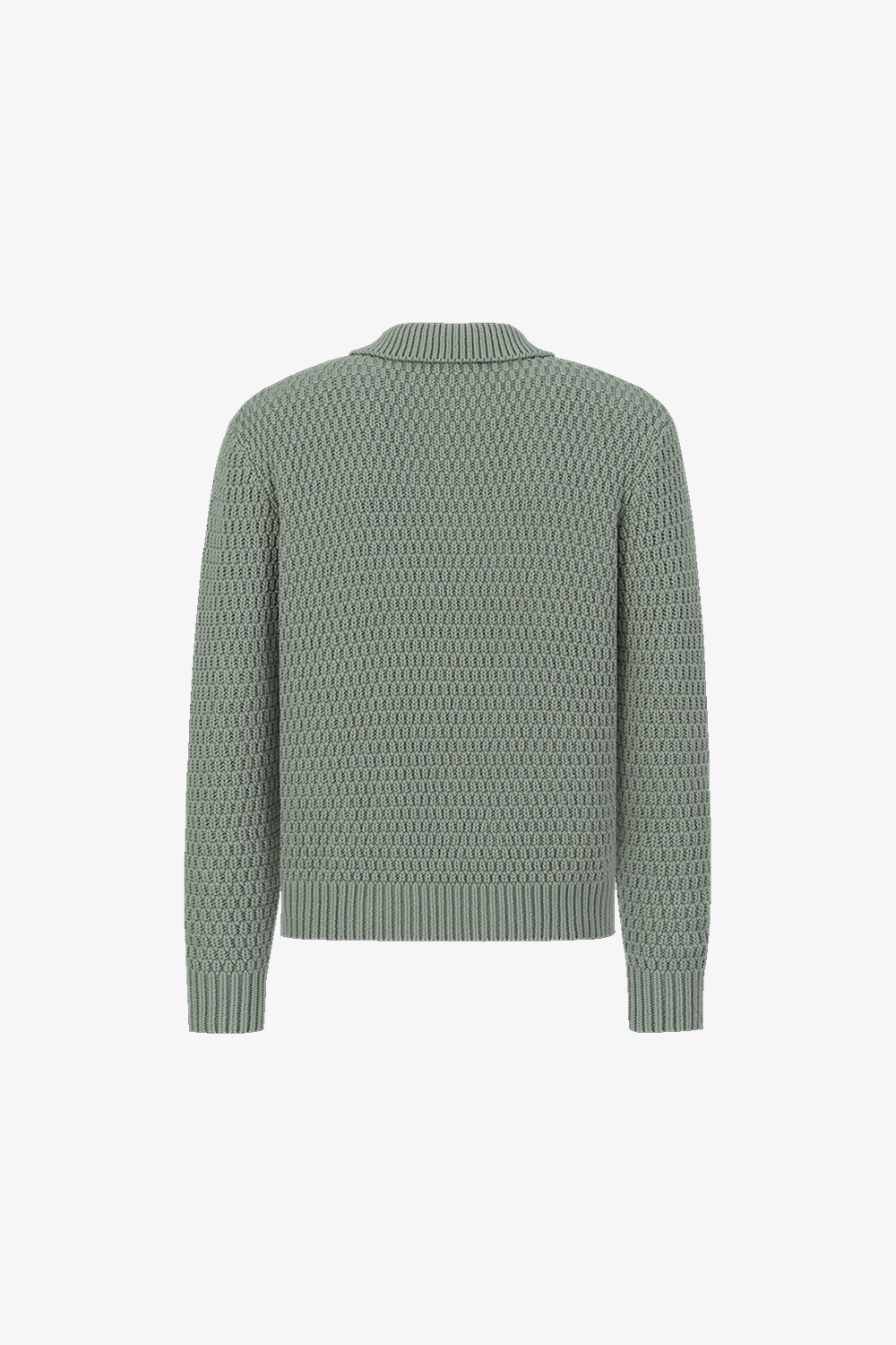 Knit Polo Sweater