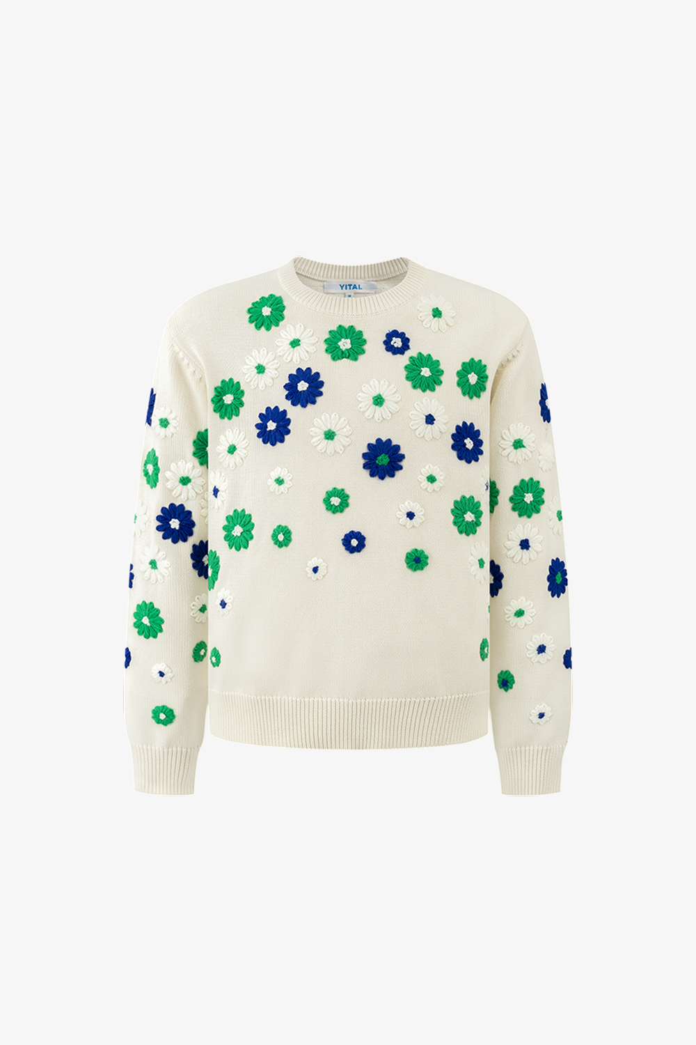 Bloom Embroidery Sweater