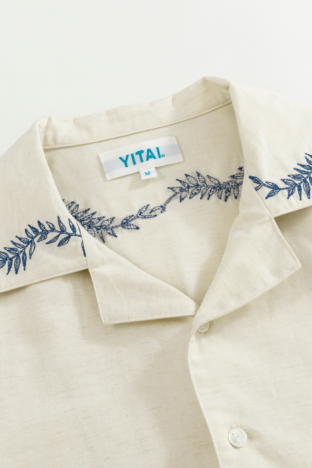 Blue Stitching Shirt