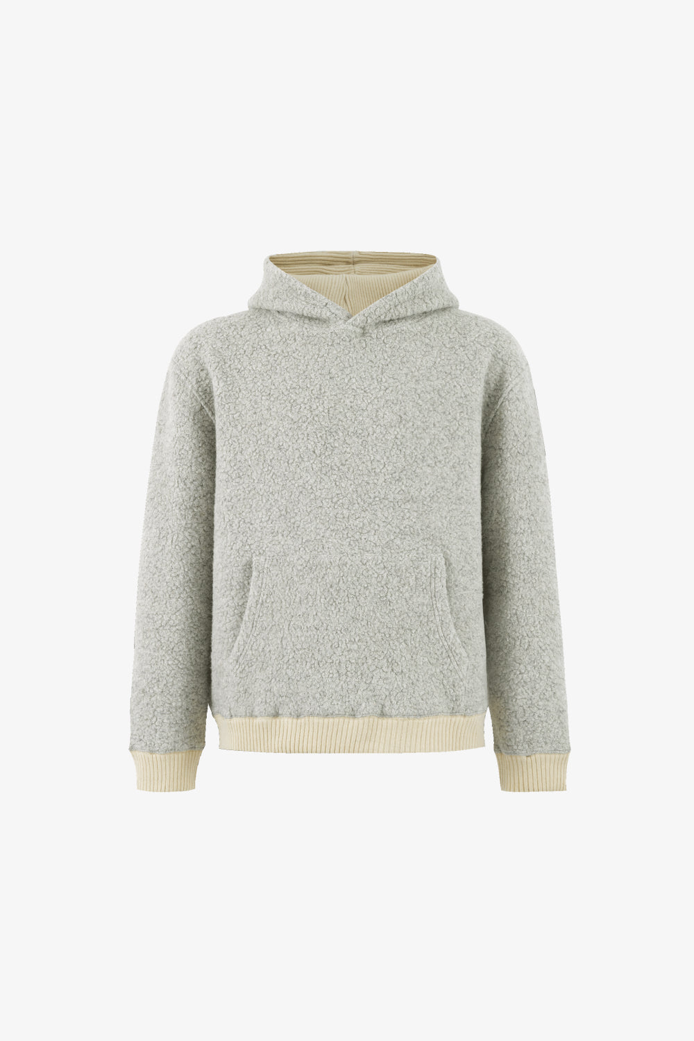 Wool Fleece Boucle Hoodie