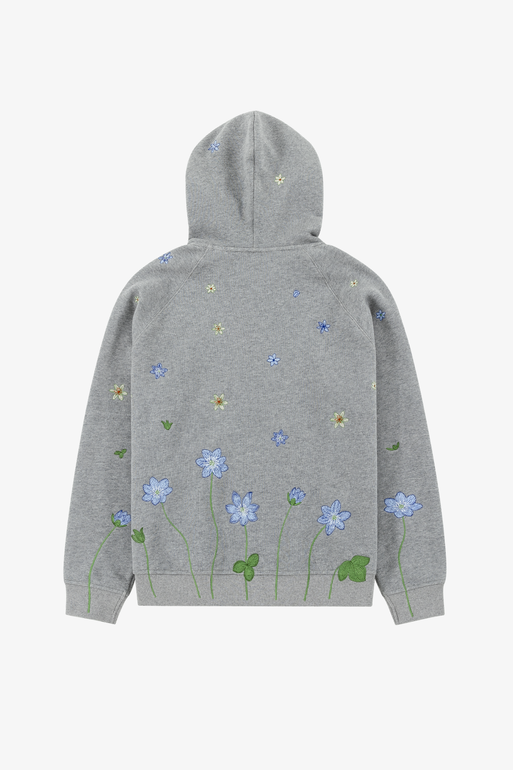 Floral Embroidery Hoodie