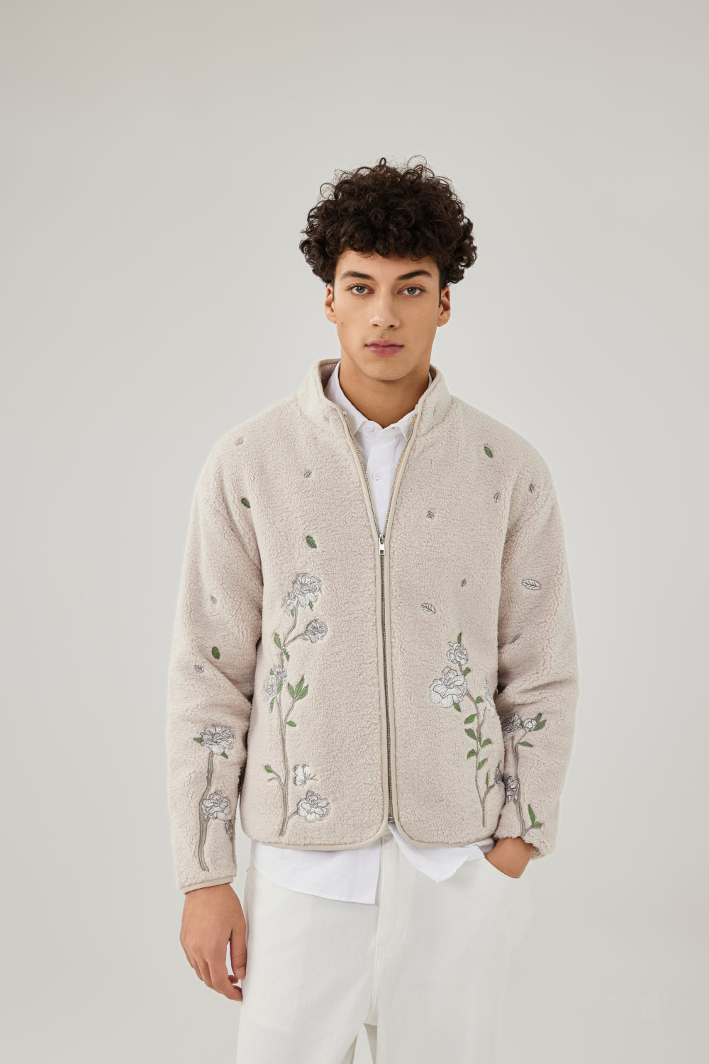 SuZhou Embroidery Fleece Jacket