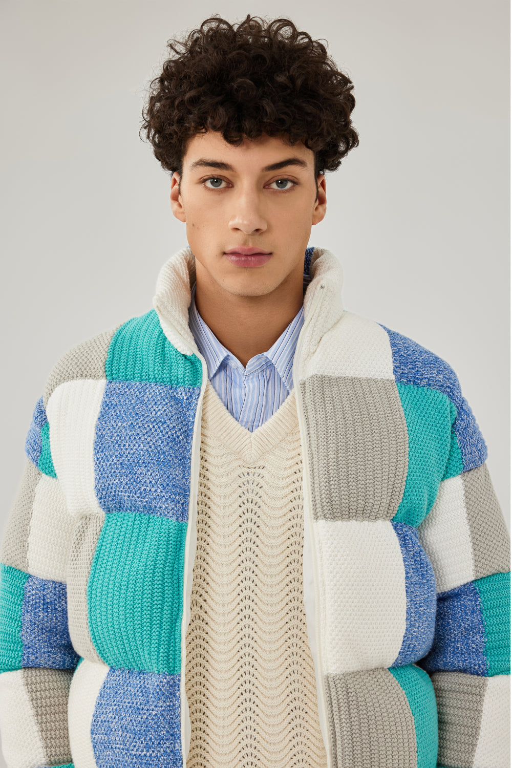 KnitWork Patchwork Puffer