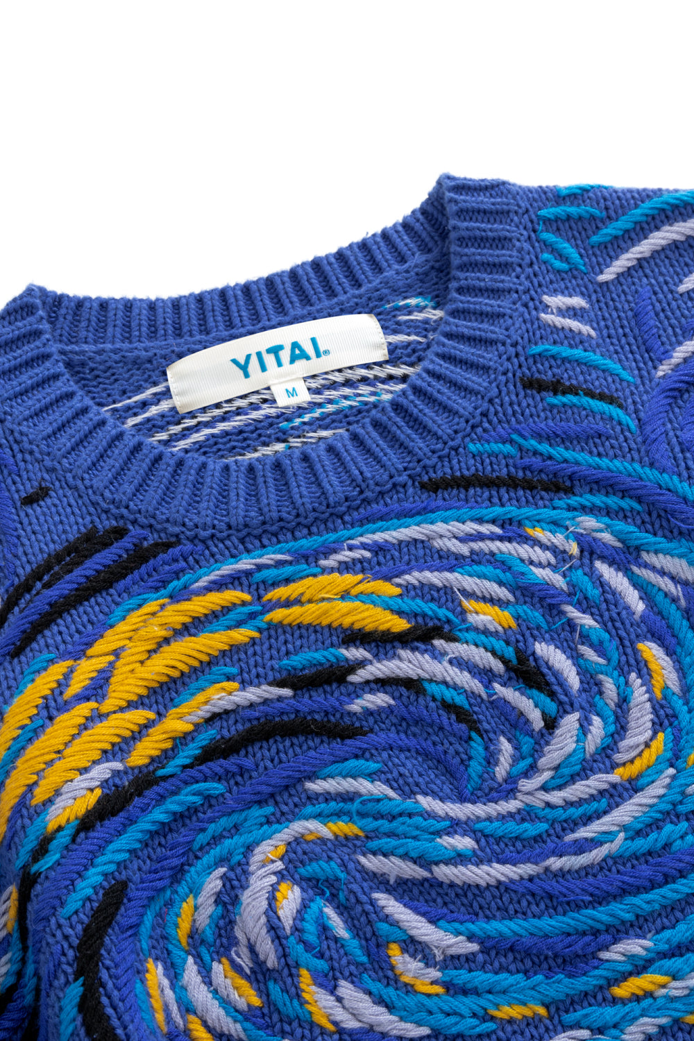 Starry Night Embroidery Sweater