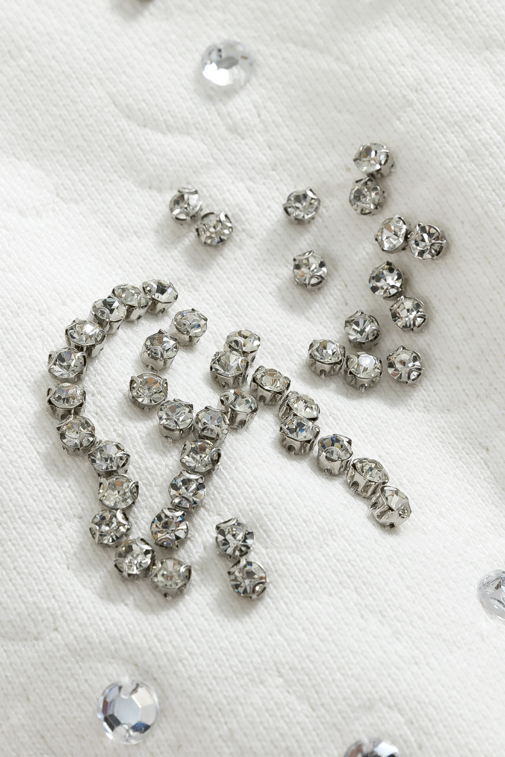 Rhinestone Applique Hoodie