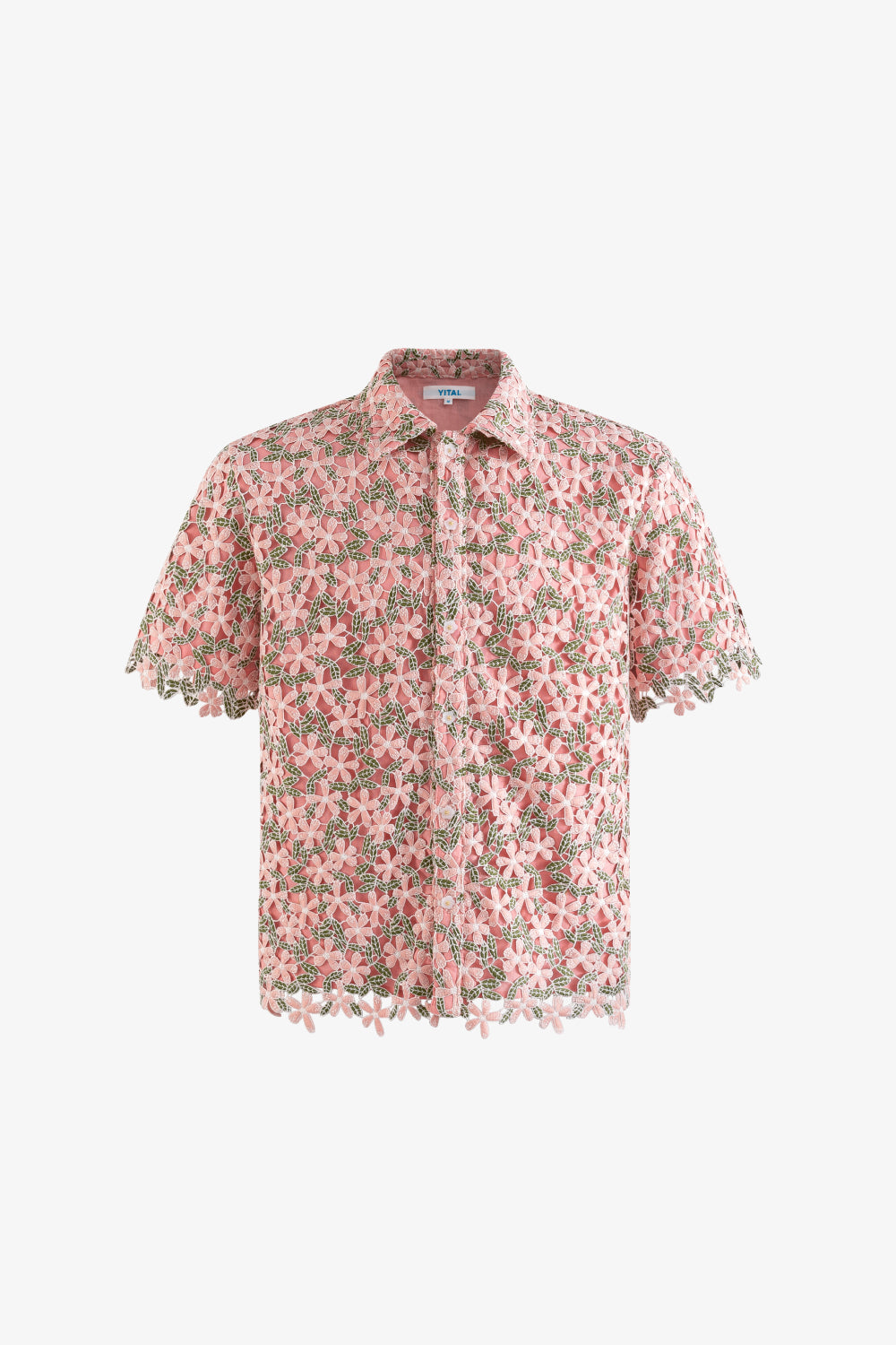 Sakura Guipure Button-Up