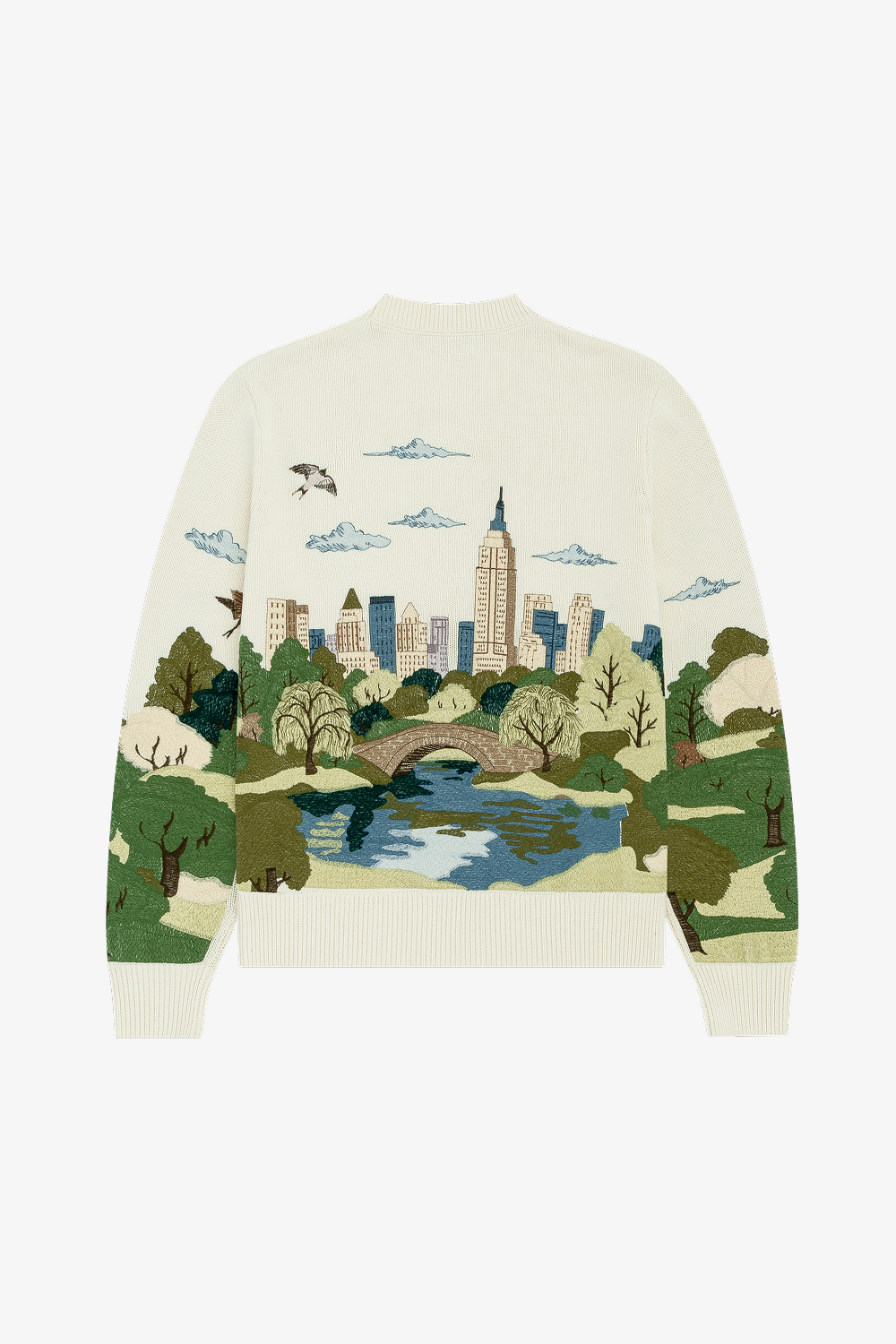 Central Park Embroidery Sweater