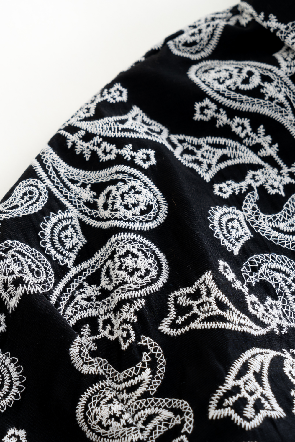 Paisley Embroidery Shirt