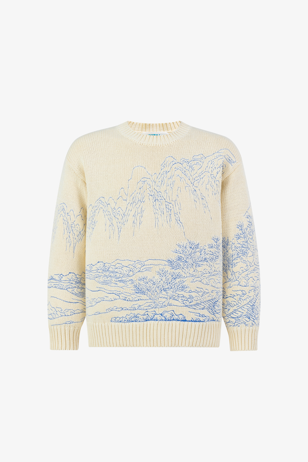Azure Porcelain Sweater
